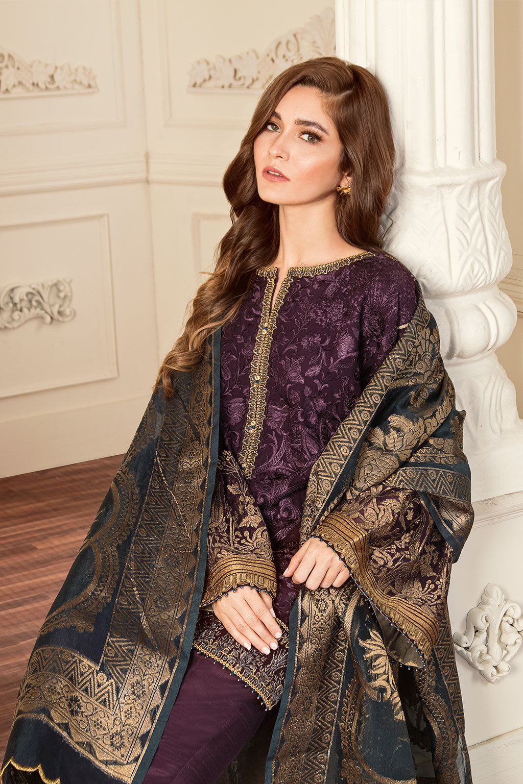 BAROQUE | EMBROIDERED CHIFFON CH05-10