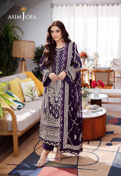 Asim Jofa | Uraan | AJUR-05 EMBROIDERED LAWN 3 PCS