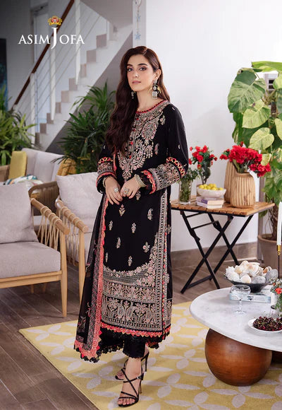 Asim Jofa | Uraan | AJUR-08 EMBROIDERED LAWN 3 PCS