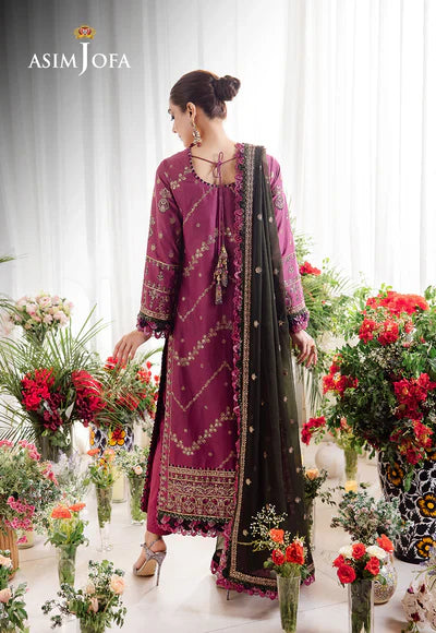 Asim Jofa | Uraan | AJUR-07 EMBROIDERED LAWN 3 PCS