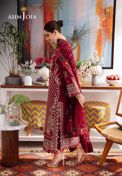 Asim Jofa | Uraan | AJUR-04 EMBROIDERED LAWN 3 PCS