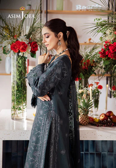 Asim Jofa | Uraan | AJUR-01 EMBROIDERED LAWN 3 PCS