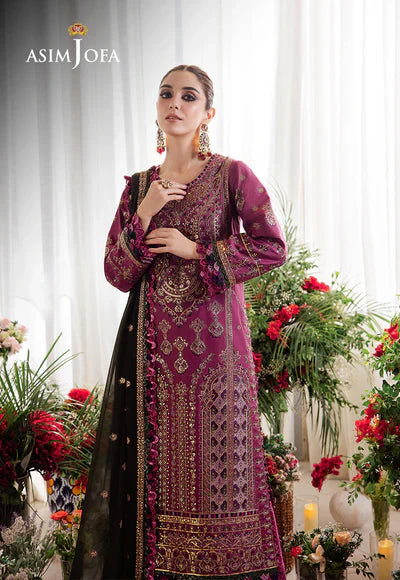 Asim Jofa | Uraan | AJUR-07 EMBROIDERED LAWN 3 PCS