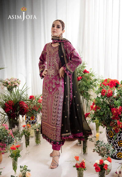 Asim Jofa | Uraan | AJUR-07 EMBROIDERED LAWN 3 PCS