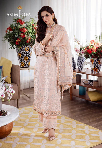 Asim Jofa | Uraan | AJUR-12 EMBROIDERED LAWN 3 PCS