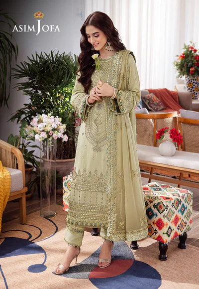 Asim Jofa | Uraan | AJUR-11 EMBROIDERED LAWN 3 PCS