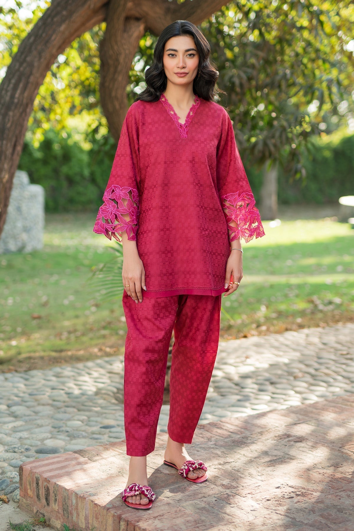 Sahar | Pret Co-Ords '24 | Magenta Muse