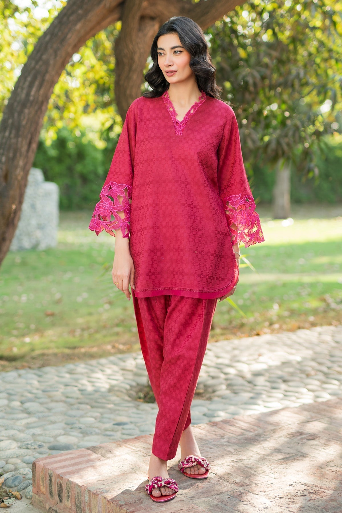 Sahar | Pret Co-Ords '24 | Magenta Muse