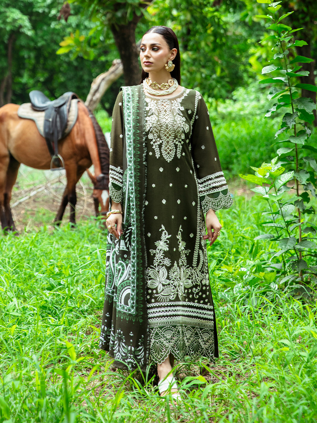 Mahnur | Hazel Winter Collection | Sage